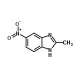 CAS 登录号：89843-46-9， 2-甲基-6-硝基-1H-苯并咪唑