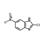 CAS 登录号：89843-48-1， 2-氯-5-硝基-1H-苯并咪唑