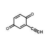 CAS 登录号：89845-29-4， 2-乙炔基-1,4-苯醌