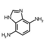 CAS 登录号：89852-81-3， 1H-苯并咪唑-4,7-二胺