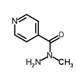 CAS 登录号：89853-54-3， N-甲基异烟酰肼