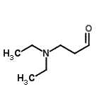 CAS 登录号：89855-08-3， 3-(二乙基氨基)丙醛