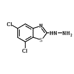 CAS 登录号：898747-84-7， 5,7-二氯-2-肼基-1,3-苯并噻唑