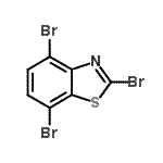 CAS 登录号：898747-98-3， 2,4,7-三溴-1,3-苯并噻唑