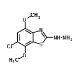CAS 登录号：898748-55-5， 6-氯-2-肼基-4,7-二甲氧基-1,3-苯并噻唑