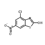 CAS 登录号：898748-63-5， 4-氯-6-硝基-1,3-苯并噻唑-2-醇