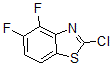 CAS 登录号：898748-69-1， 2-氯-4,5-二氟-苯并噻唑