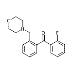 CAS#: 898750-74-8, (2-Fluorophenyl)[2-(4-morpholinylmethyl)phenyl]methanone