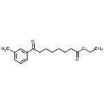 CAS 登录号：898751-58-1， 乙基8-(3-甲基苯基)-8-氧代辛酸酯