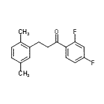 CAS#: 898754-06-8, 1-(2,4-Difluorophenyl)-3-(2,5-dimethylphenyl)-1-propanone