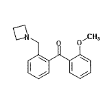 CAS 登录号：898754-35-3， [2-(1-氮杂环丁基甲基)苯基](2-甲氧基苯基)甲酮