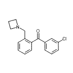 CAS#: 898754-74-0, [2-(1-Azetidinylmethyl)phenyl](3-chlorophenyl)methanone