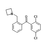 CAS 登录号：898755-25-4， [2-(1-氮杂环丁基甲基)苯基](2,5-二氯苯基)甲酮