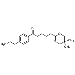 CAS 登录号：898755-42-5， 5-(5,5-二甲基-1,3-二恶烷-2-基)-1-(4-丙基苯基)-1-戊酮