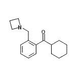 CAS 登录号：898755-50-5， [2-(1-氮杂环丁基甲基)苯基](环己基)甲酮