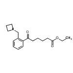 CAS 登录号：898755-58-3， 乙基6-[2-(1-氮杂环丁基甲基)苯基]-6-氧代己酸酯