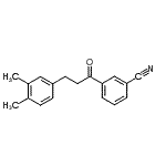CAS 登录号：898755-73-2， 3-[3-(3,4-二甲基苯基)丙酰]苯甲腈