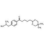 CAS 登录号：898755-83-4， 5-(5,5-二甲基-1,3-二恶烷-2-基)-1-(4-异丙氧基苯基)-1-戊酮