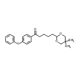 CAS 登录号：898755-88-9， 5-(5,5-二甲基-1,3-二恶烷-2-基)-1-(4-苯氧基苯基)-1-戊酮