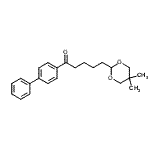 CAS 登录号：898756-68-8， 1-(4-联苯基)-5-(5,5-二甲基-1,3-二恶烷-2-基)-1-戊酮