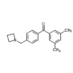 CAS 登录号：898756-71-3， [4-(1-氮杂环丁基甲基)苯基](3,5-二甲基苯基)甲酮