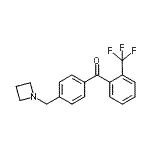 CAS 登录号：898756-82-6， [4-(1-氮杂环丁基甲基)苯基][2-(三氟甲基)苯基]甲酮