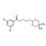 CAS 登录号：898757-11-4， 1-(3,5-二氯苯基)-5-(5,5-二甲基-1,3-二恶烷-2-基)-1-戊酮