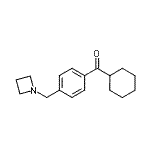 CAS 登录号：898757-16-9， [4-(1-氮杂环丁基甲基)苯基](环己基)甲酮