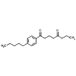 CAS 登录号：898757-18-1， 乙基5-氧代-5-(4-戊基苯基)戊酸酯
