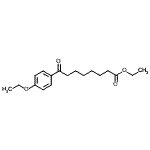 CAS 登录号：898757-57-8， 乙基8-(4-乙氧基苯基)-8-氧代辛酸酯