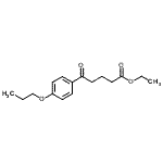 CAS 登录号：898757-60-3， 乙基5-氧代-5-(4-丙氧基苯基)戊酸酯