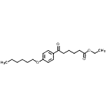CAS#: 898757-91-0, Ethyl 6-[4-(hexyloxy)phenyl]-6-oxohexanoate