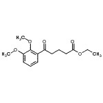 CAS 登录号：898758-07-1， 乙基5-(2,3-二甲氧基苯基)-5-氧代戊酸酯