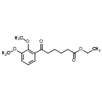 CAS 登录号：898758-09-3， 乙基6-(2,3-二甲氧基苯基)-6-氧代己酸酯