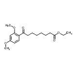 CAS 登录号：898758-23-1， 乙基8-(2,4-二甲氧基苯基)-8-氧代辛酸酯