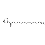 CAS 登录号：898758-51-5， 1-(1,3-恶唑-2-基)-1-十三烷酮