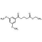 CAS 登录号：898758-62-8， 乙基5-(3,5-二甲氧基苯基)-5-氧代戊酸酯