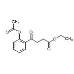 CAS#: 898758-71-9, Ethyl 4-(2-acetoxyphenyl)-4-oxobutanoate