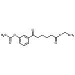 CAS 登录号：898758-81-1， 乙基6-(3-乙酰氧基苯基)-6-氧代己酸酯