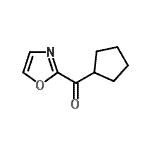 CAS 登录号：898758-86-6， 环戊基(1,3-恶唑-2-基)甲酮