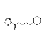 CAS 登录号：898759-10-9， 5-环己基-1-(1,3-恶唑-2-基)-1-戊酮
