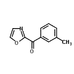 CAS 登录号：898759-56-3， (3-甲基苯基)(1,3-恶唑-2-基)甲酮