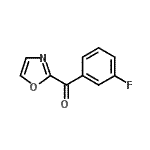 CAS 登录号：898759-69-8， (3-氟苯基)(1,3-恶唑-2-基)甲酮