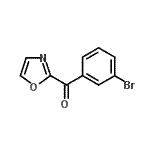 CAS 登录号：898759-81-4， (3-溴苯基)(1,3-恶唑-2-基)甲酮