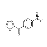 CAS 登录号：898759-91-6， (4-硝基苯基)(1,3-恶唑-2-基)甲酮