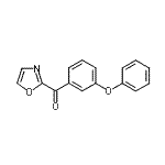 CAS 登录号：898759-93-8， 1,3-恶唑-2-基(3-苯氧基苯基)甲酮