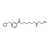 CAS 登录号：898761-20-1， 乙基8-[3-(1-氮杂环丁基甲基)苯基]-8-氧代辛酸酯