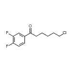 CAS#: 898761-54-1, 6-Chloro-1-(3,4-difluorophenyl)-1-hexanone
