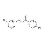CAS 登录号：898762-62-4， 3-(3-氯苯基)-1-(4-氯苯基)-1-丙酮