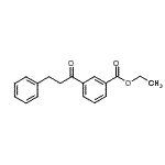 CAS 登录号：898764-12-0， 乙基3-(3-苯基丙酰基)苯甲酸酯